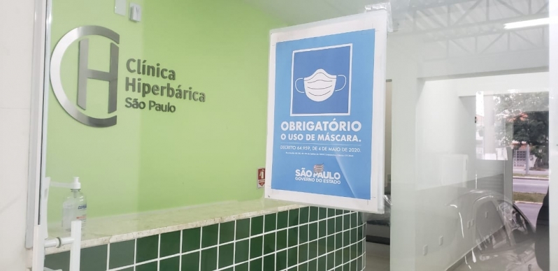 Oxigenoterapia Hiperbárica Clínica Quadra - Oxigenoterapia Hiperbárica em São Paulo