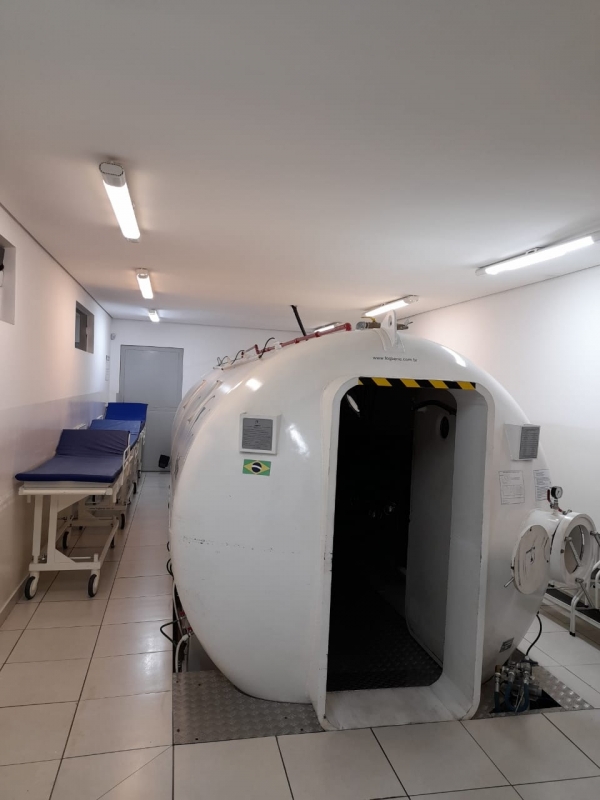 Sessão de Oxigenação Câmara Hiperbárica Jardim São Luiz - Oxigenação Hiperbárica Tratamento